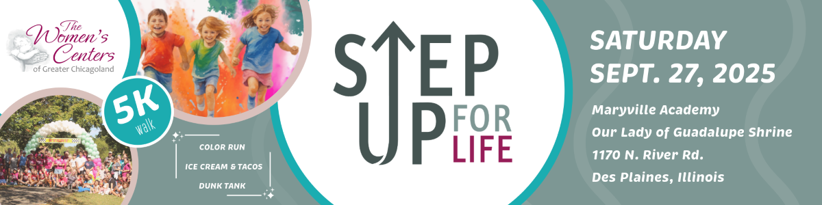 Step Up For Life Banner 2025